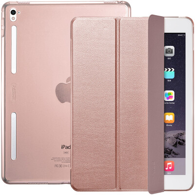 

ESR) Apple iPad Pro 9.7 inch Case / Case Light Soft Frame Triangle Scaffolding Sleeping Leather Case Wyatt Colorful Series Champagne Gold