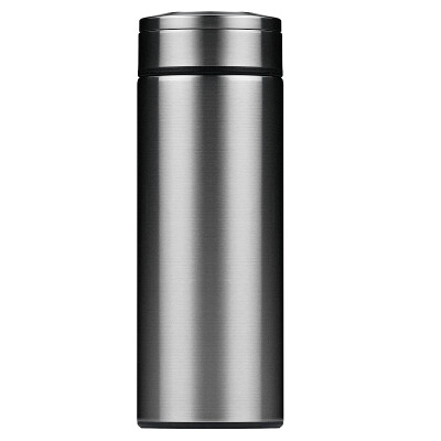 

Vientiane WANXIANG H11L 450ML vacuum business type insulation cup stainless steel men&women office cups fashion gift box straight body cup metal gray