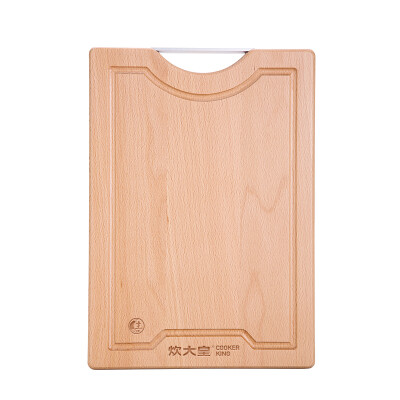 

Jingdong Supermarket Cooking the emperor Cai board imported beech wood cutting board solid wood cutting board can be suspended board panel with guide sink WG15822