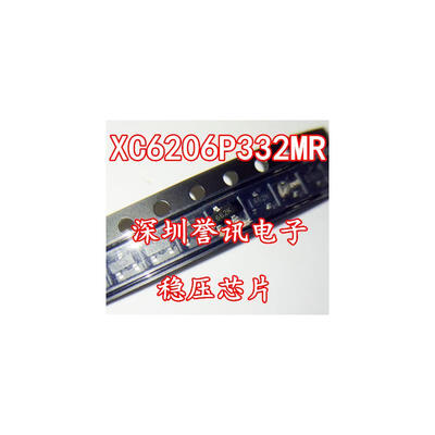 

XC6206P332MR 3.3V662K SOT23