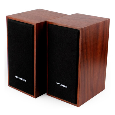 

Hyundai HYUNDAI HY-39T All Wooden Reducer Box 20 Channel Notebook Portable Speaker Subwoofer USB Direct Power Supply Brown