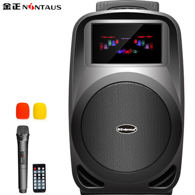 

Ким (Nintaus) K6-8 8 Yingcun вагонетки кадриль колонки стерео Bluetooth с беспроводным микрофоном на открытом воздухе динамиков