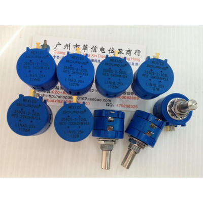 

3590S-2-104L 100K multi-turn wirewound potentiometers 1k 2k 5k 10k 20k
