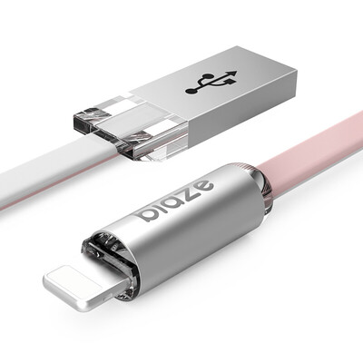 

BIAZE Apple, 7/6 / 5s линия передачи данных 1,2 метра линии телефона зарядное устройство с поддержкой интеллигентный ждущий iphone5 / 6s / 7 Plus / SE / Ipad воздушный мини-K10 желтый + черный