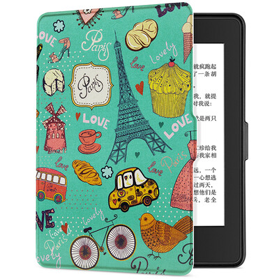 

Керамика подходит Kindle 958 версия защитного покрытия / оболочки Kindle Paperwhite 1/2/3 электрическая бумага для книг сна кожа Paris impression
