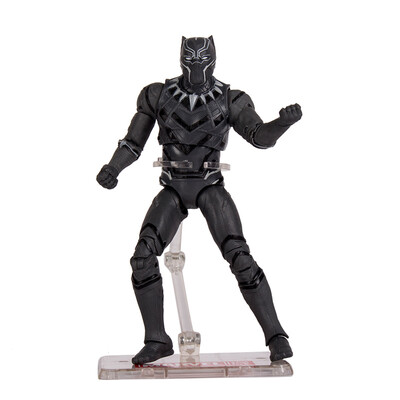 

Marvel Avengers Детская игрушка Черная пантера Кукла Модель Совместное перемещение стола Украшение с базовой коробкой цвета 7 дюймов