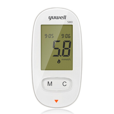 

yuwell Glucometer Diabetes Blood Glucose Meter Monitor Kit Medical Blood Sugar Meter Glucose Test Strips Lancets