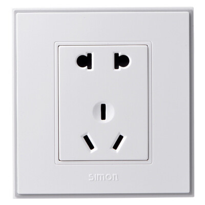 

Simon Electric simon V51084T five-hole socket two three-panel 56C series switch socket