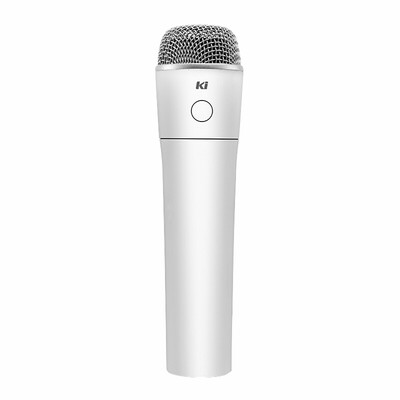 

Ki Mbar Universal K Singing Bar Recorder Mobile Phone K Song Microphone Host Live Microphone Computer White Youth Edition