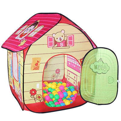 

Newquay early childhood education puzzle toys small house game house ocean ball pool Bobo ball baby indoor and outdoor toys pink