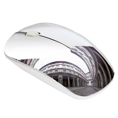 

Dostyle MD209 2.4G wireless fashion mirror mouse bright silver mirror version