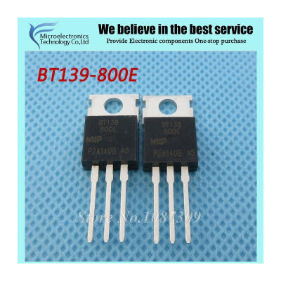 

5pcs free shipping BT139-800E BT139 BT139-800 800V 16A Triacs RAIL TRIAC TO-220 new original