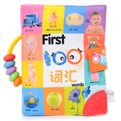 

МАМ Раннее Обучение Puzzle Энциклопедия 0-3-летний ребенок мама ткань книги ткань книги стерео
