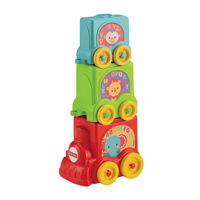 

Фишер (Fisher Price) сваи автомобиля Y8653 красочные животных