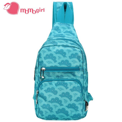 

MOMOgirl chest bag shoulder Messenger Messenger female Korean version of the package M4E502 Lake fan of the dance