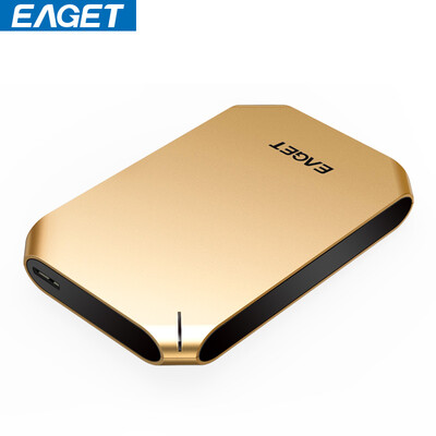 

Yi Jie (Eaget) G60 2,5 Yingcun общая USB3.0 высокоскоростной аппаратного шифрования моды противоударный мобильный диск 1T золото жесткий