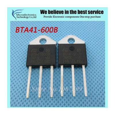 

10pcs free shipping BTA41-600B BTA41600B BTA41 BTA41-600B Triacs 40 Amp 600 Volt TO-3P new original