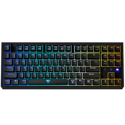 

Уровень Shadow (Настаивайте) G55 RGB подсветки механической игровой клавиатура Черри Черри ось чай