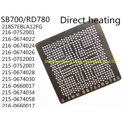 

Direct heating SB700 215-0674028 215-0674030 218-0660017 218S7EBLA12FG stencil