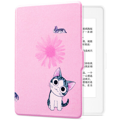 

Plato адаптер 958 для Kindle защитной крышки / оболочки Kindle Paperwhite 1/2/3 поколения электронной книга бумаги кобура спячка белого - Daydream кошки