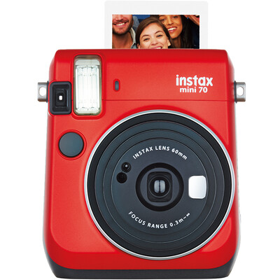 

Fuji (FUJIFILM) INSTAX камера с изображениями Камера MINI70 пламени красная
