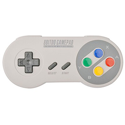 

8Bitdo SFC30 беспроводной контроллер двойной джойстик для классического Bluetooth IOS / Android геймпа