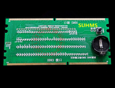 

100% New original Desktop DDR2 DDR3 Memory RAM Slot Tester with LED DDR2 DDR3 Slot Tester for Desktop Motherboard