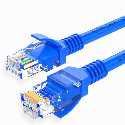 

Shanze (SAMZHE) высокопроизводительный ультра-пятикабель CAT5e на уровне проекта 100 Гигабитная сетевая кабельная сетевая перемычка для 5 категорий готового кабеля синий 1 м SZW-1010