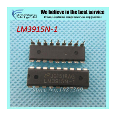 

5pcs free shipping LM3915N-1 LM3915N LM3915 DIP-18 LED Lighting Drivers DOTBAR DISPLAY DRVR new original