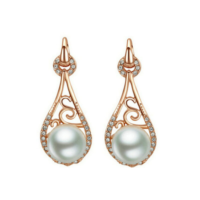 

Yoursfs High Quality Pearl Earrings For Women Lady Female Drop Earrings Authentic Jewelry Gifts