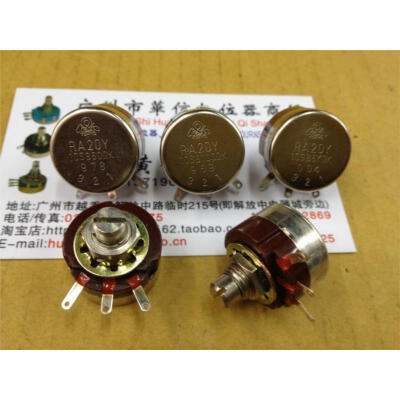 

Wirewound potentiometers RA20Y 10S 100R Europe 5K 50 Euro