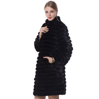 

Mink fur coat natural Genuine LeatherFashion Slim FurSlimMink fur coat chinaGenuine mink fur coatFree shipping