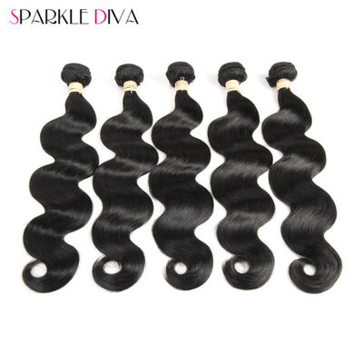 

Wholesale Price Hair 10 Bundles/lot Brazilian Body Wave Wavy Natural Black Human Cheap Hair Weaves Extensions Free Shipping