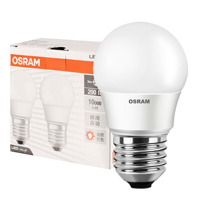 

OSRAM OSRAM LED Bulb 3W Matte white two loaded