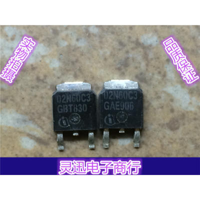 

SPD02N60C3 02N60C3 TO252