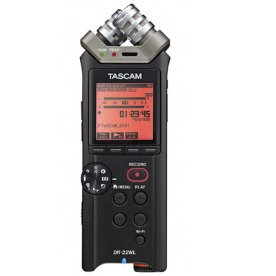 

TASCAM DR-22WL 4G with WIFI function linear PCM recorder HIFI player micro movie recording tape recording scene selection 96K 24bit recording