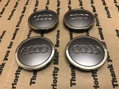 

4 × 69 мм сплава колеса центр колпачки для AUDI черный стиль центр колеса концентратора