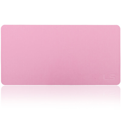 

Снейк коврик для мыши негабаритный кожаный стол коврик для мыши коврик P86 1.2mm ультра-тонкий розовый