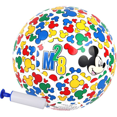 

Ha ha ball children's toy ball Disney cartoon patting ball kindergarten No. 3 football color Mickey