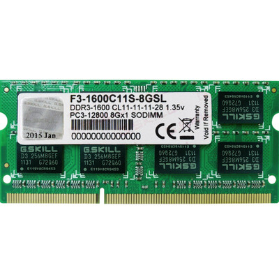 

G.Skill (G.Skill) DDR3 1 600 памяти ноутбука 8G