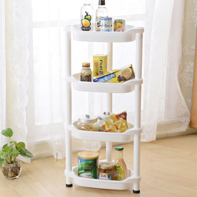 

Jingdong Supermarket Shuangqing Home Bathroom Four-storey Four-corner Floor Shelf Shelf Shelf SQ-1966