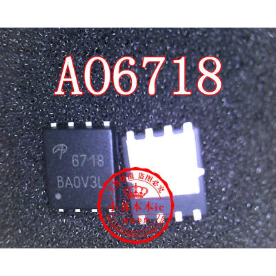 

10piece)100% New AON6718 AO6718 6718 MOSFET(Metal Oxide Semiconductor Field Effect Transistor) QFN Chipset