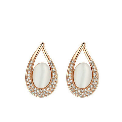 

Yoursfs Water Drops PearlsStud Earrings For Women Fashion Jewelry