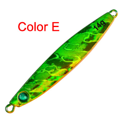 

1pcs Fishing Lure 14g Lead Fish No Hook 5 Color Fishing Bait Casting Lure Fishing Tackle