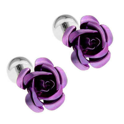 

Yoursfs@ Christmas Carnival ! Exotic High Grade Cufflinks Unisex Butterfly Rose Flower Banana Shape Cuff Links Shirt Laser Gifts