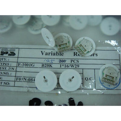 

Radio dial double potentiometer B20K diameter 16MMX1MM
