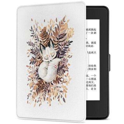 

Pottery fit Kindle 958 version of the protective cover / shell Kindle Paperwhite 1/2 generation of electronic paper books sleep leather jungle sleeping fox