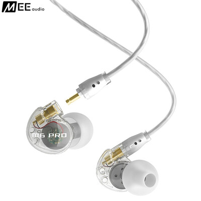 

MEELECTRONICS M6PRO профессиональный сценический монитор HiFi гарнитура уха провод наушников через черный
