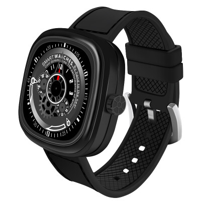 

Часы Newman M2 Bluetooth Smart Watch Водонепроницаемые Мужчины и женщины Здоровый сердечный ритм Браслет Браслеты Классический Черный