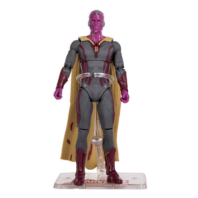 

Marvel Avengers Alliance for children's toys magic doll model joint mobile desk ornaments with a base color boxed 7-inch
